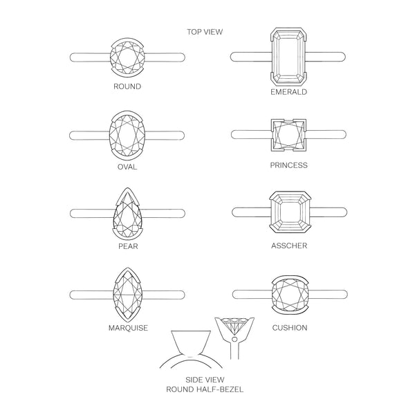 Simple Half-Bezel Semi-Mount